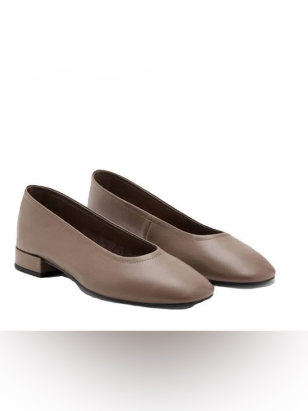 Classic Women’s Taupe Ballet Flats